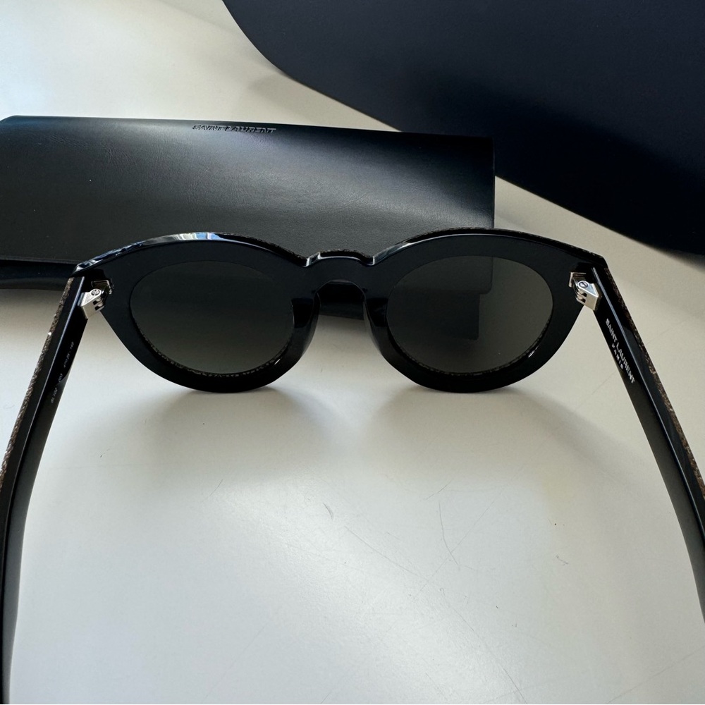 Saint Lauren Glitter Sunglasses SL102 - Picture 3 of 5